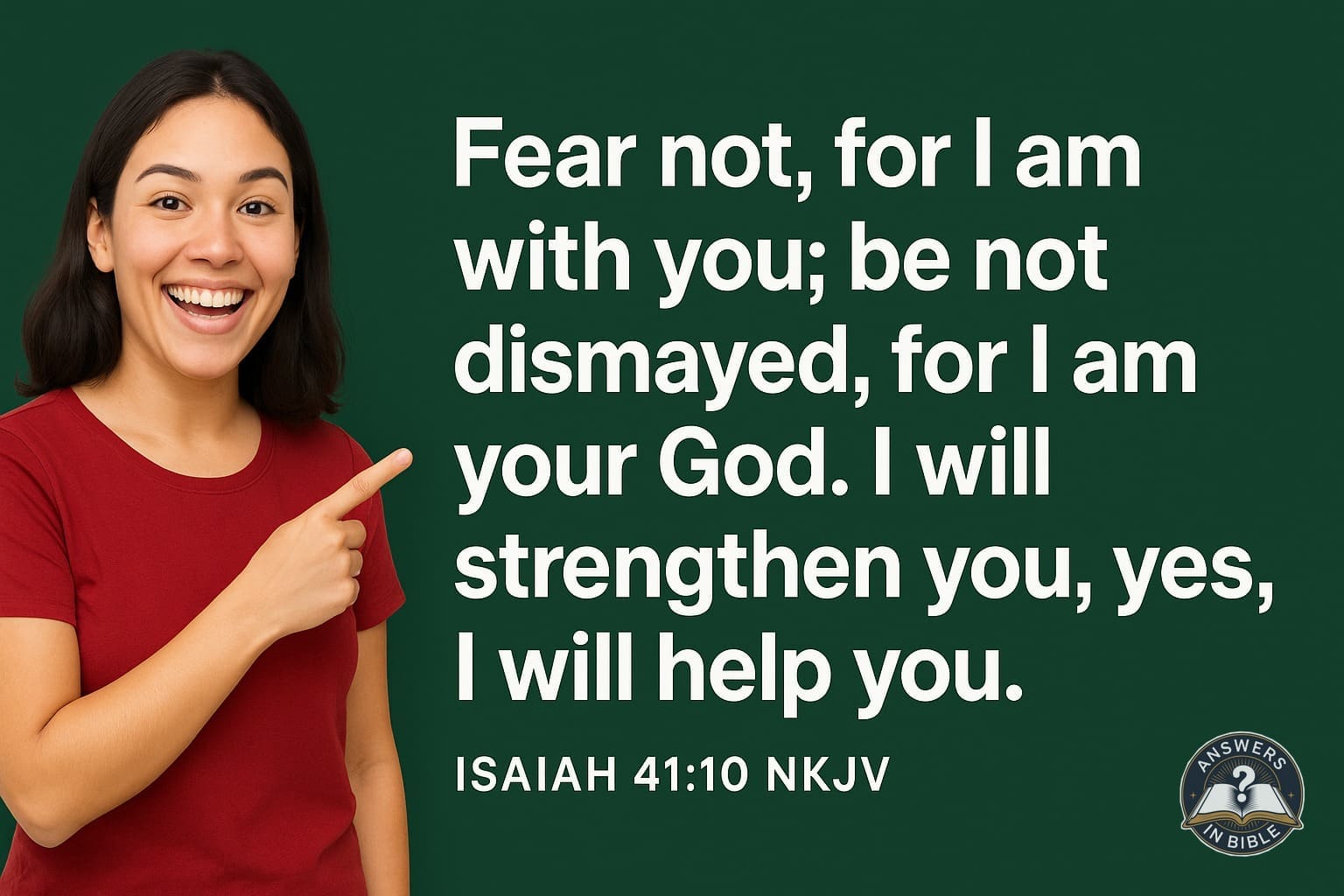 Verse of the Day: Fear Not, I Am With You