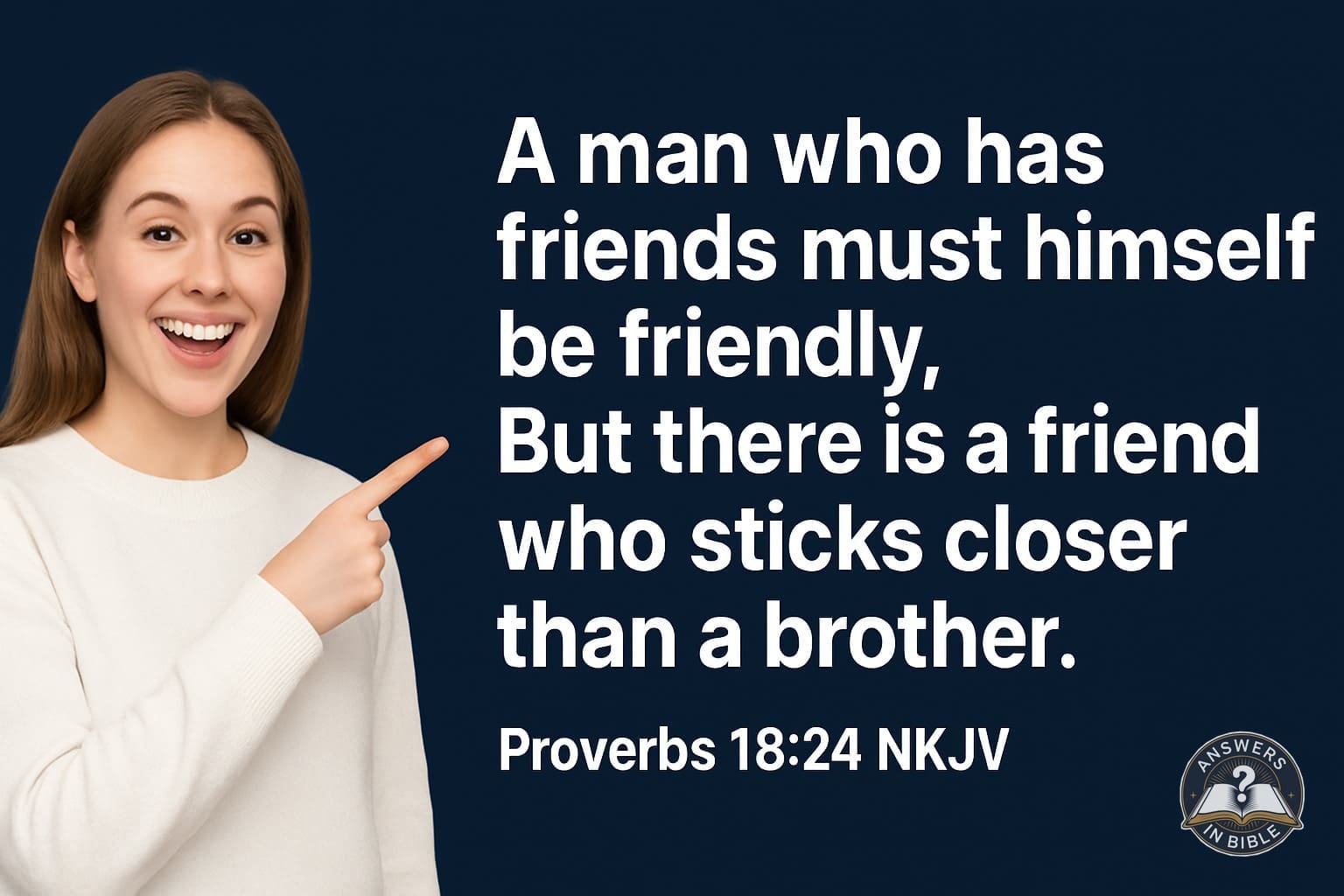 A Friend Who Sticks Closer | Proverbs 18:24