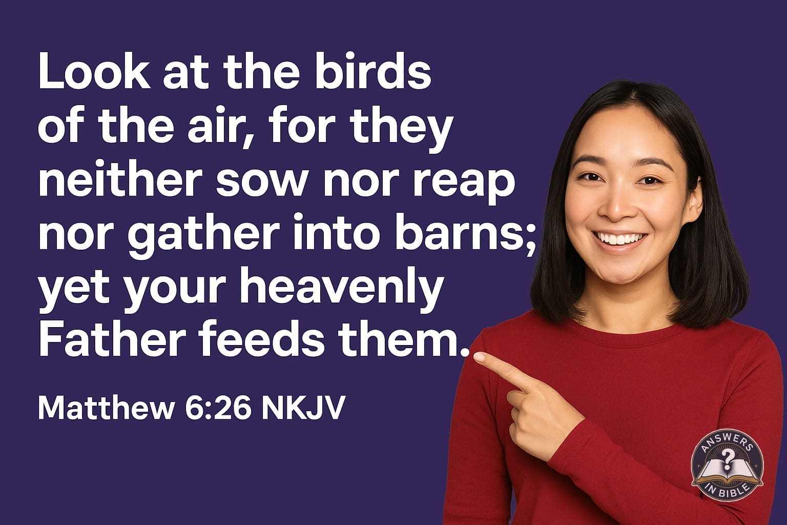Look at the Birds | Matthew 6:26