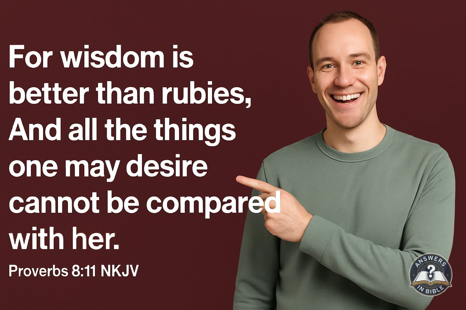 Better Than Rubies | Proverbs 8:11