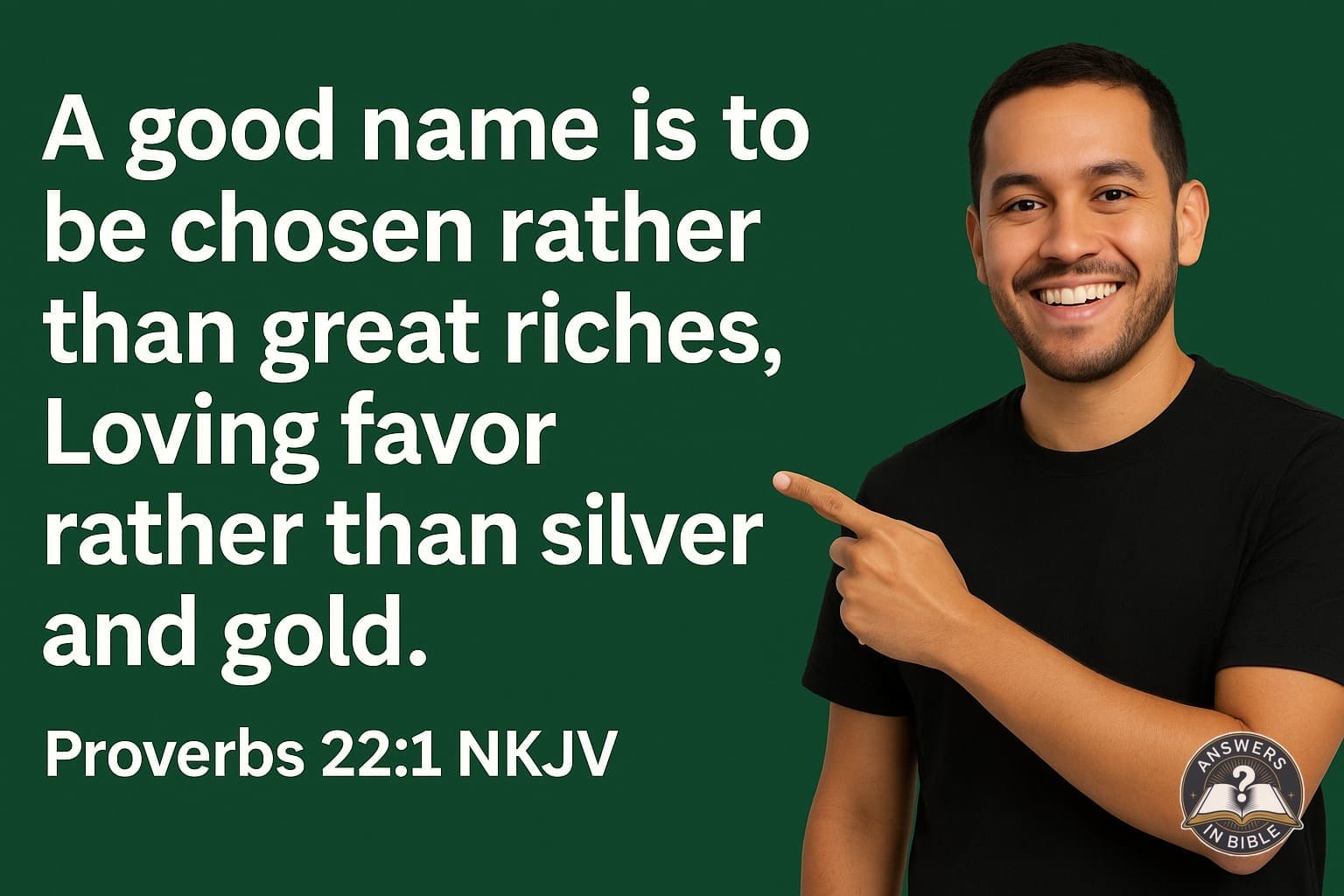 A Good Name | Proverbs 22:1