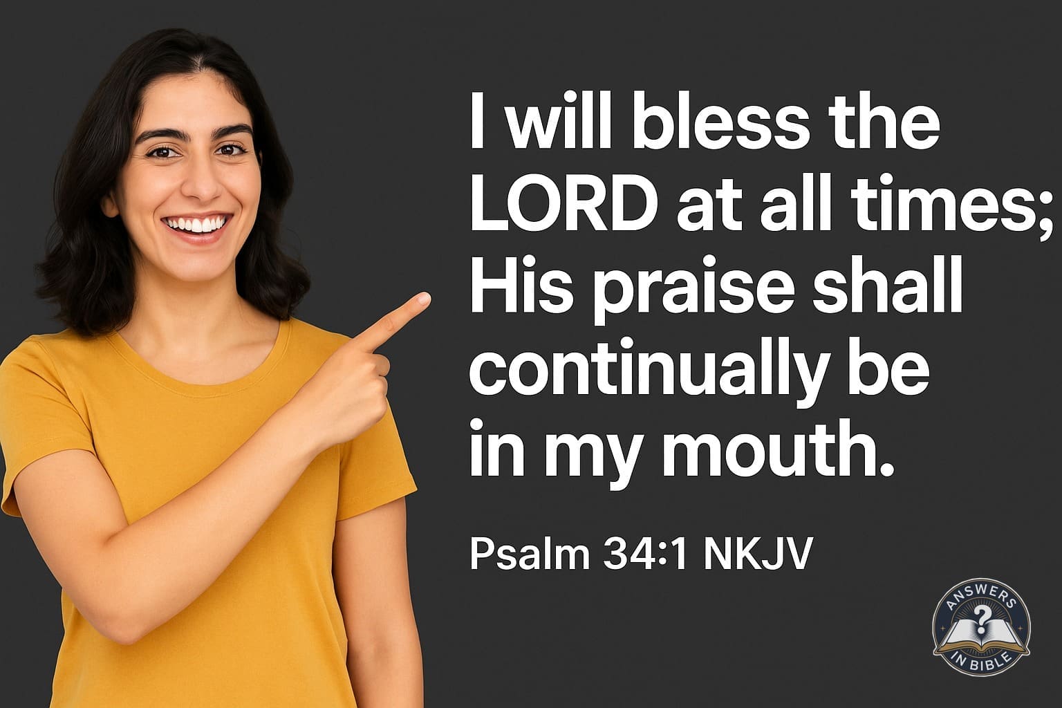 At All Times | Psalm 34:1