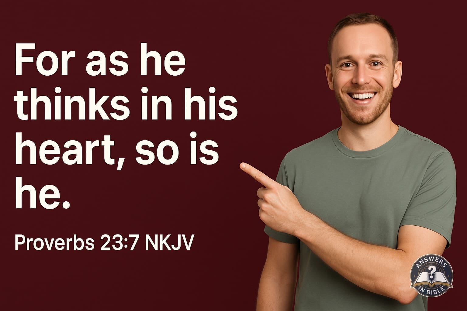 As He Thinks in His Heart | Proverbs 23:7
