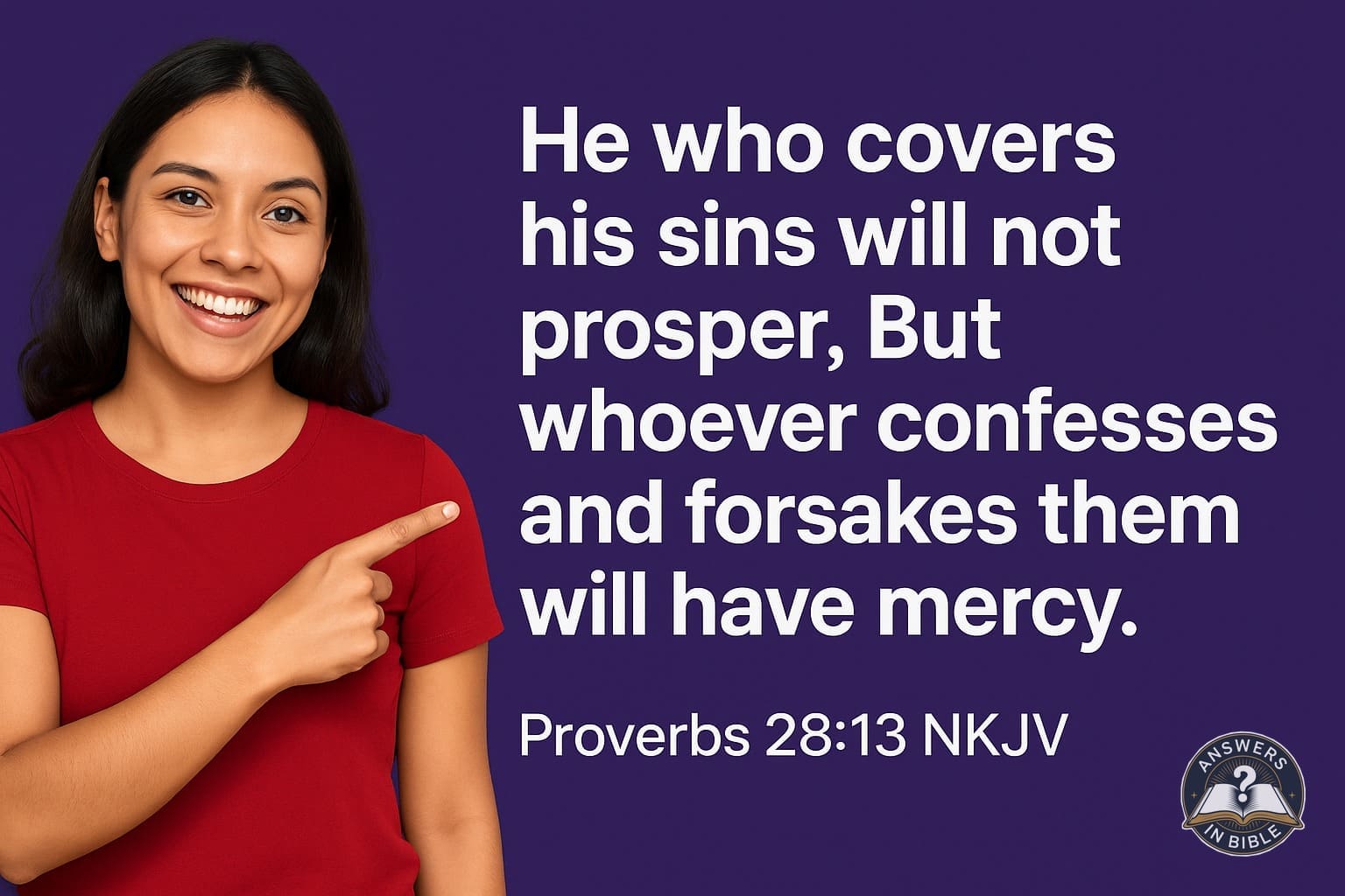 Confesses and Forsakes | Proverbs 28:13
