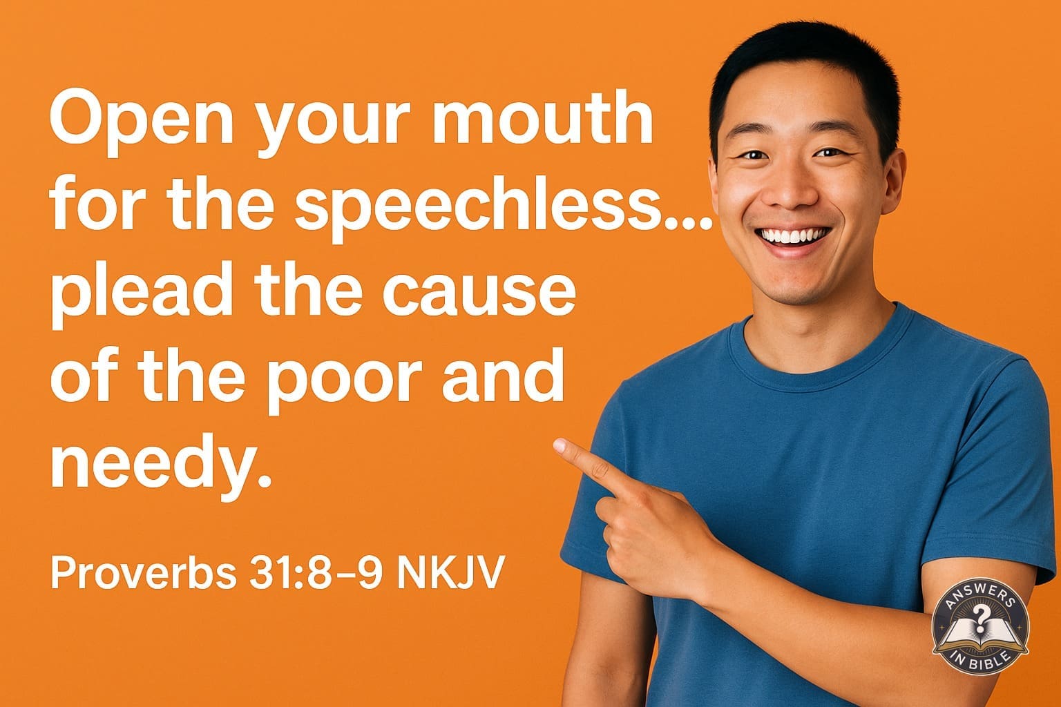 Open Your Mouth for the Speechless | Proverbs 31:8-9