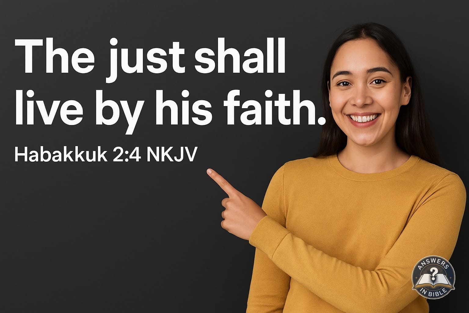 The Just Shall Live by His Faith | Habakkuk 2:4