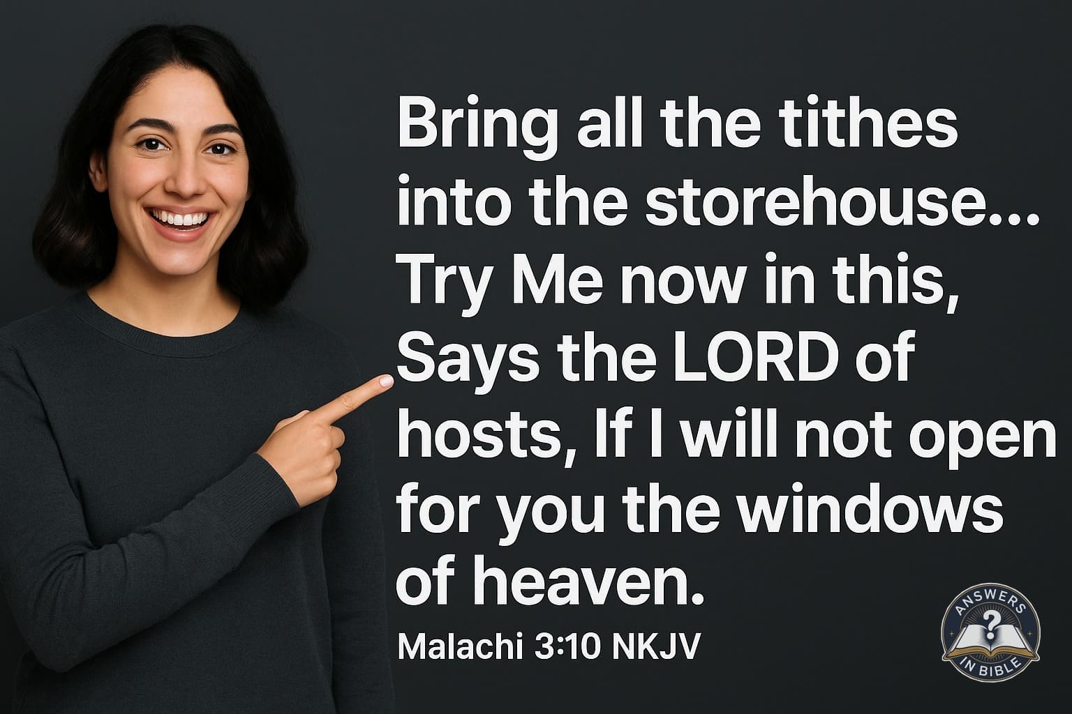 Try Me Now in This | Malachi 3:10