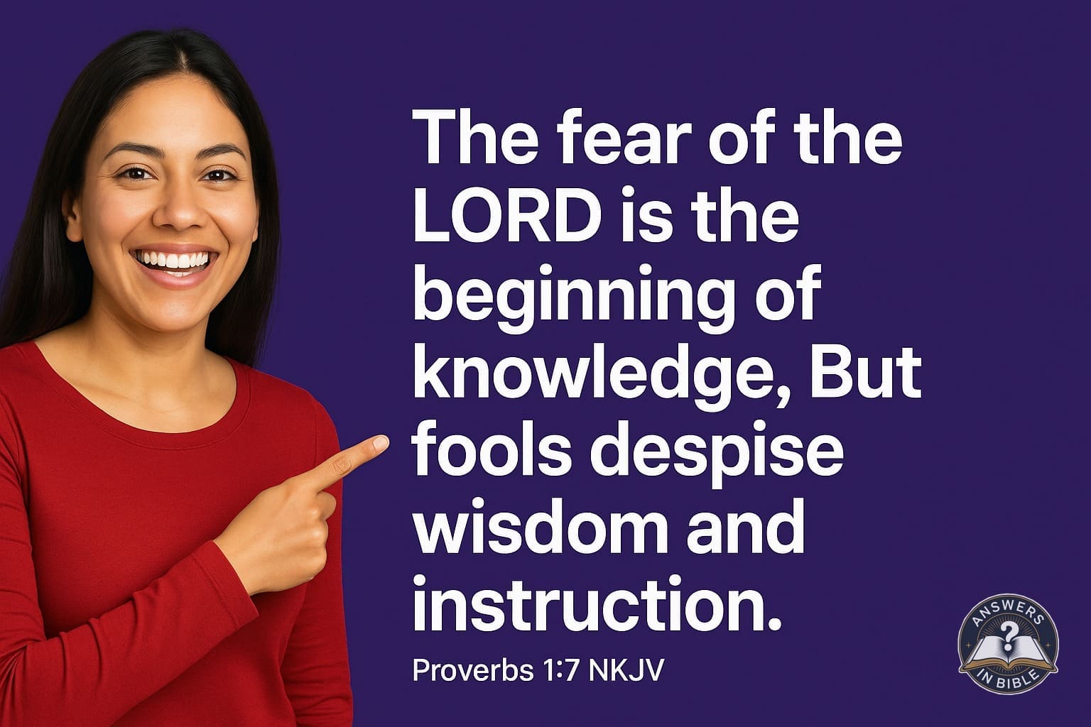 The Beginning of Knowledge | Proverbs 1:7