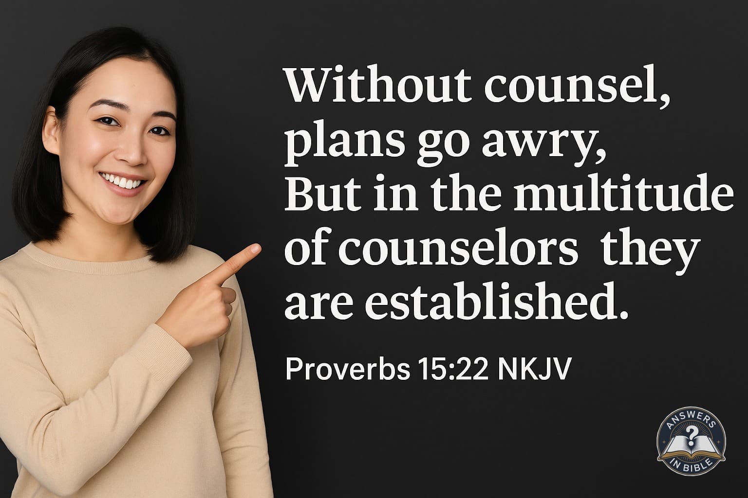 In the Multitude of Counselors | Proverbs 15:22