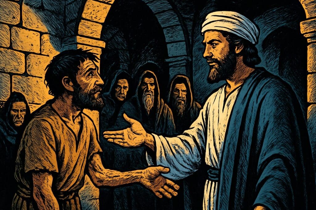 Comic book style illustration for Mark 3
